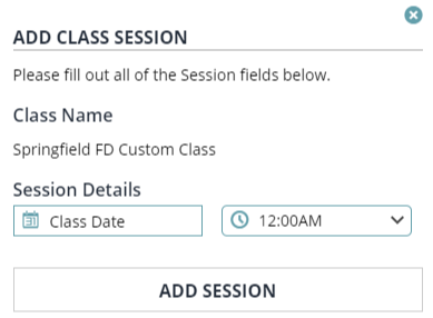 add class session